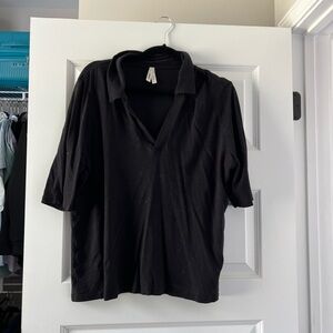 Pact Black Polo Shirt Casual Style